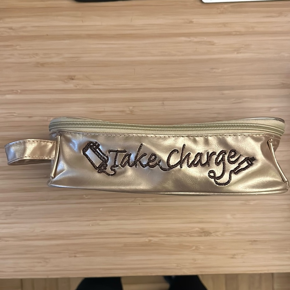“Take Charge” Gold charger organizer/ holder, lightly used
